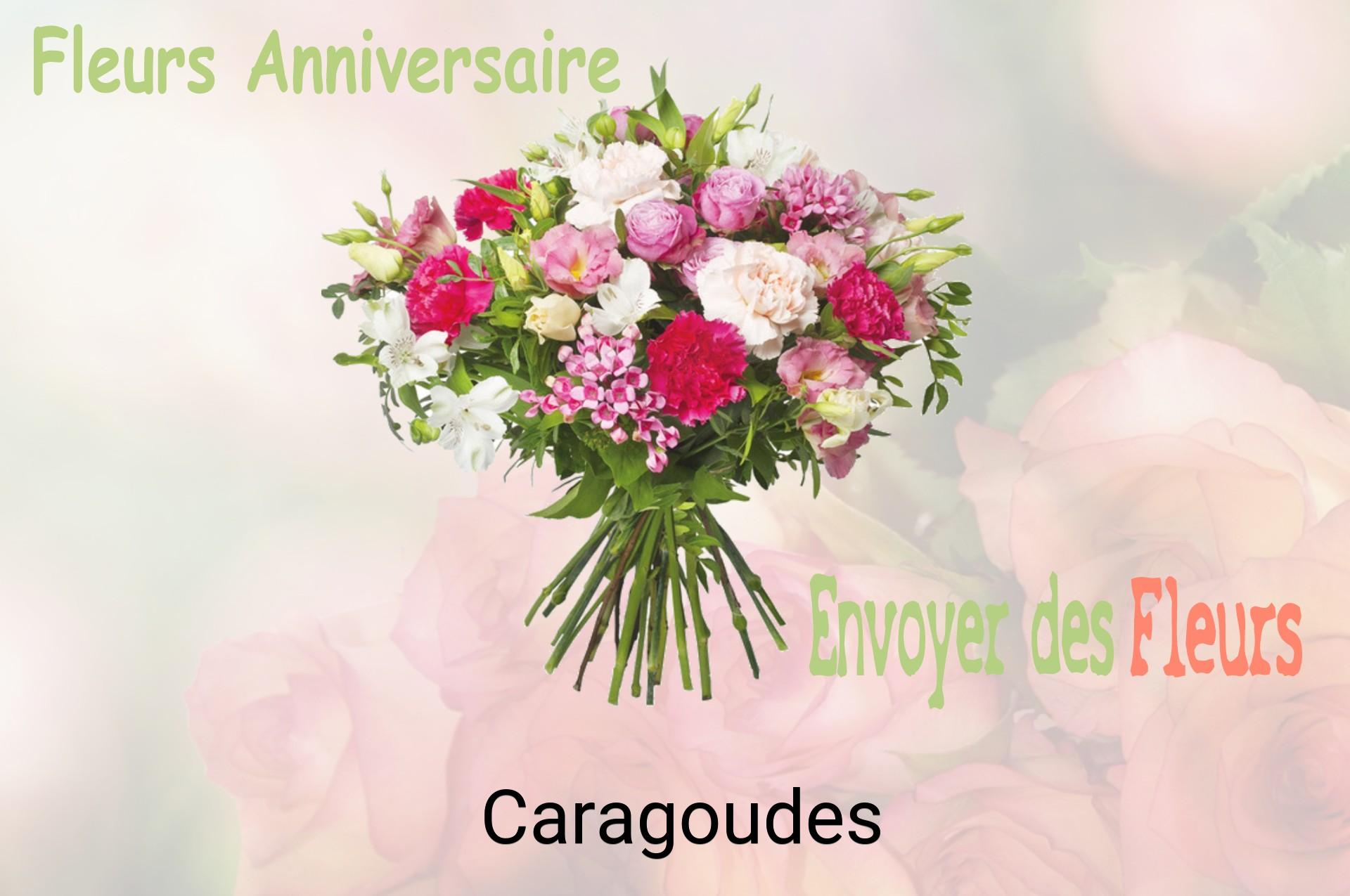 Bouquet de fleurs d’anniversaire livré à Caragoudes