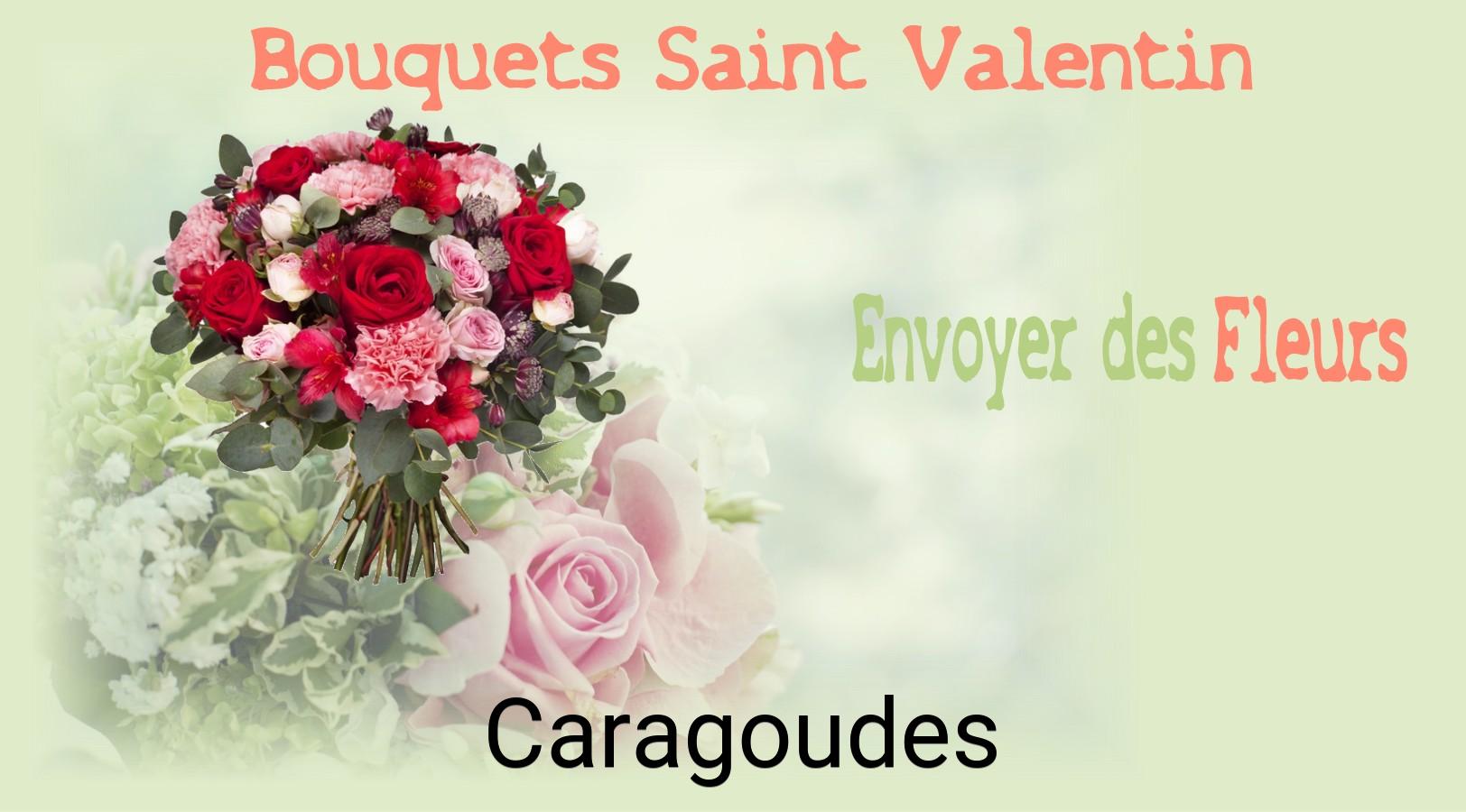 Roses de Saint-Valentin livrées à Caragoudes